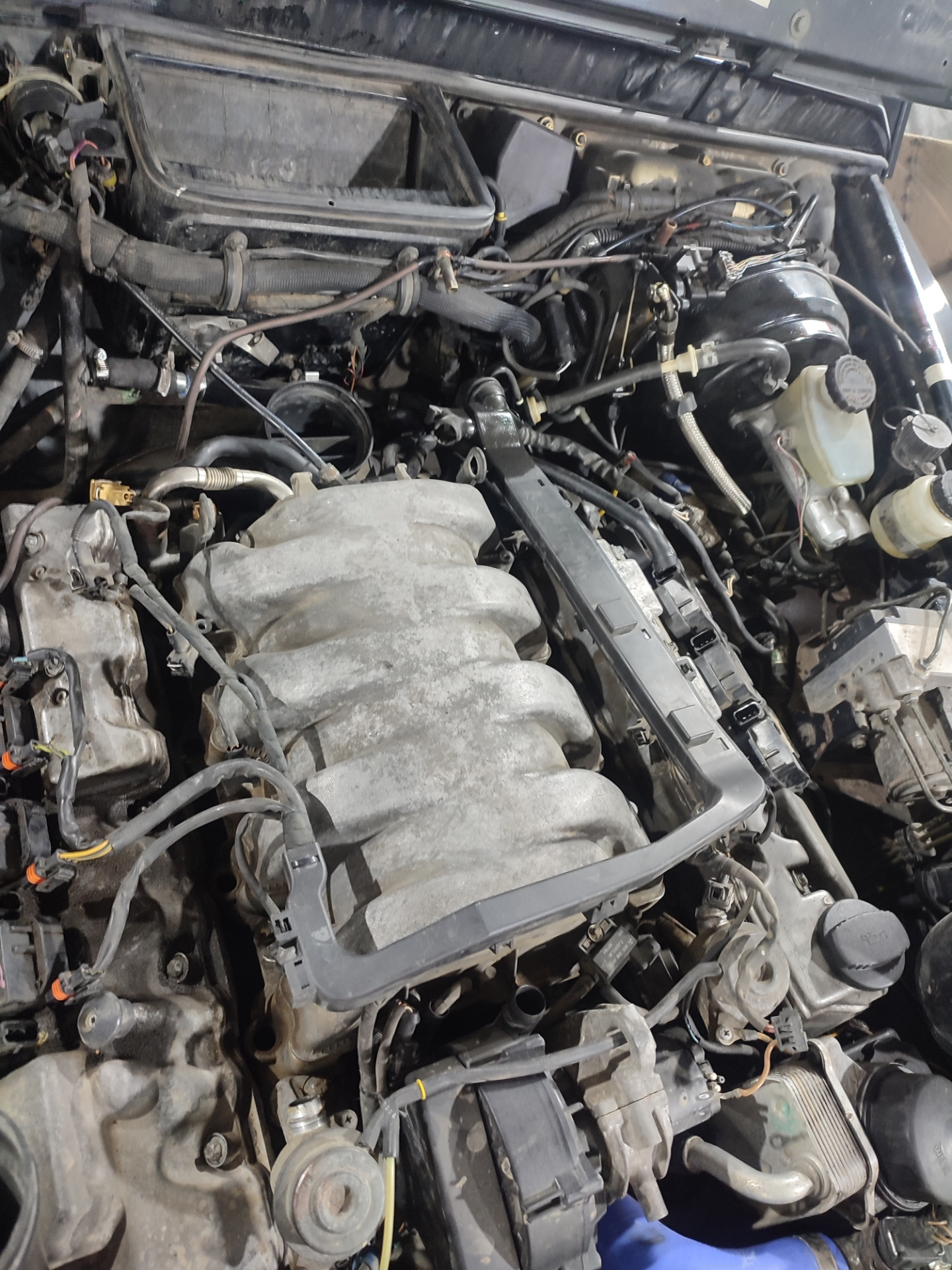 Замена ремкомплект форсунок — Mercedes-Benz G-Class (W463), 5,5 л, 2000 ...