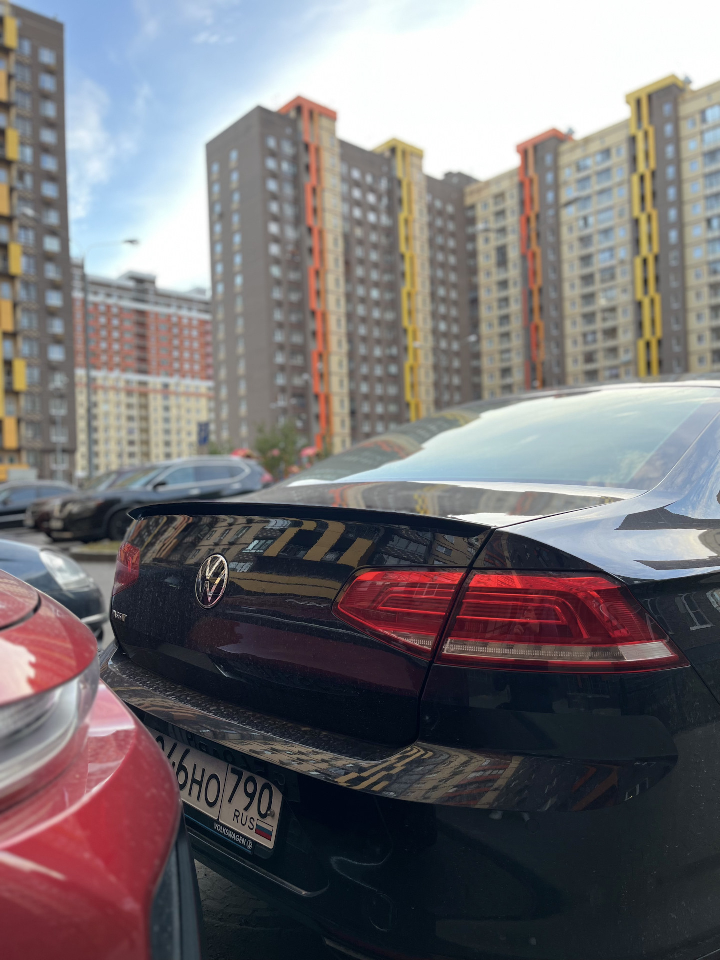 21. Лип-спойлер — Volkswagen Passat B8, 1,4 л, 2016 года | стайлинг ...