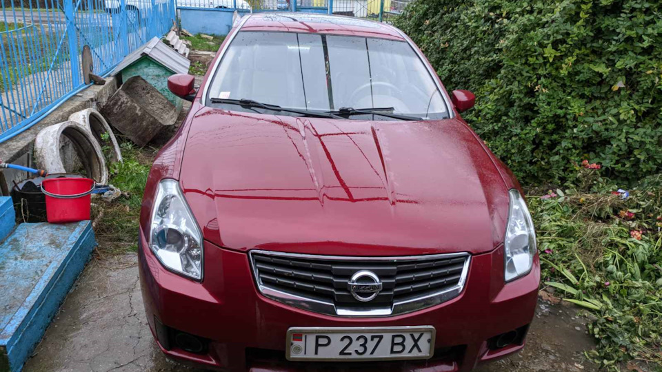 Цельсии в фаренгейты — Nissan Maxima VI (A34), 3,5 л, 2007 года ...