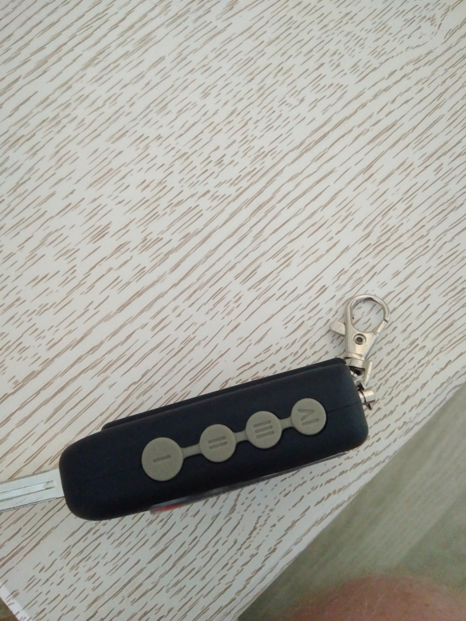 Выкидной ключ под сигнализацию Scher-Khan 5 — KIA Rio 5-door (2G), 1,4 ...