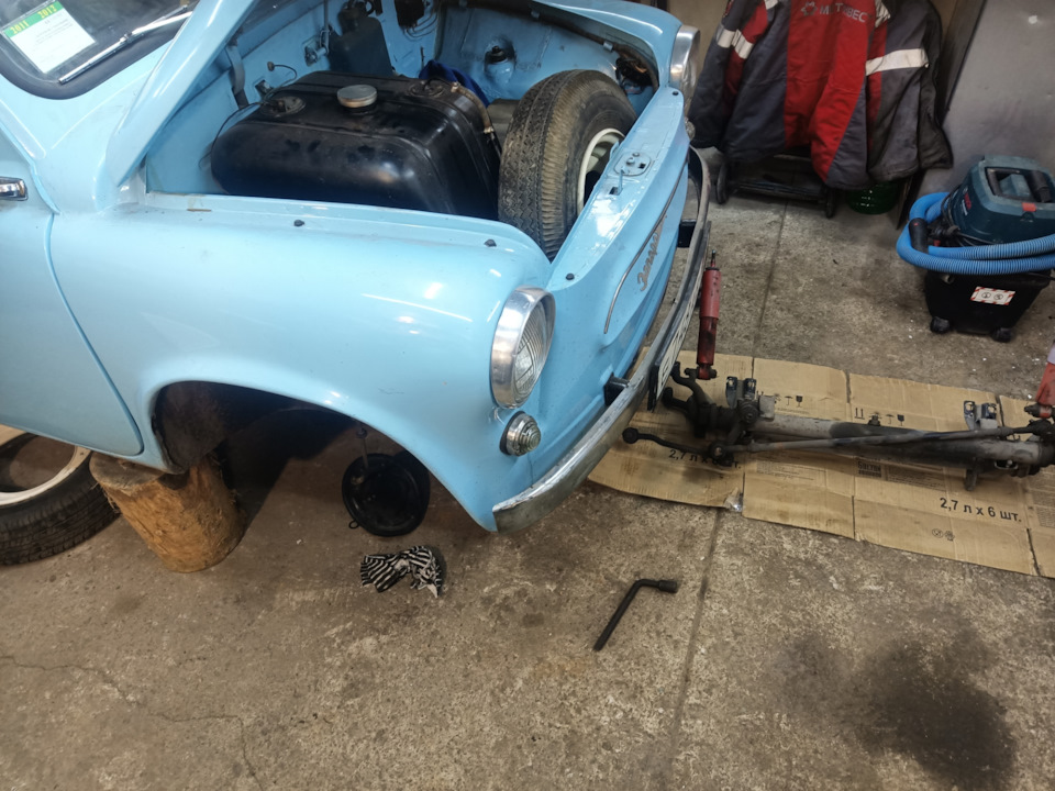 Пыльники на балке — ЗАЗ 965, 0,8 л, 1966 года | своими руками | DRIVE2