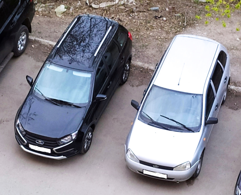 Езжу и сравниваю… — Lada Гранта Cross, 1,6 л, 2023 года | наблюдение ...