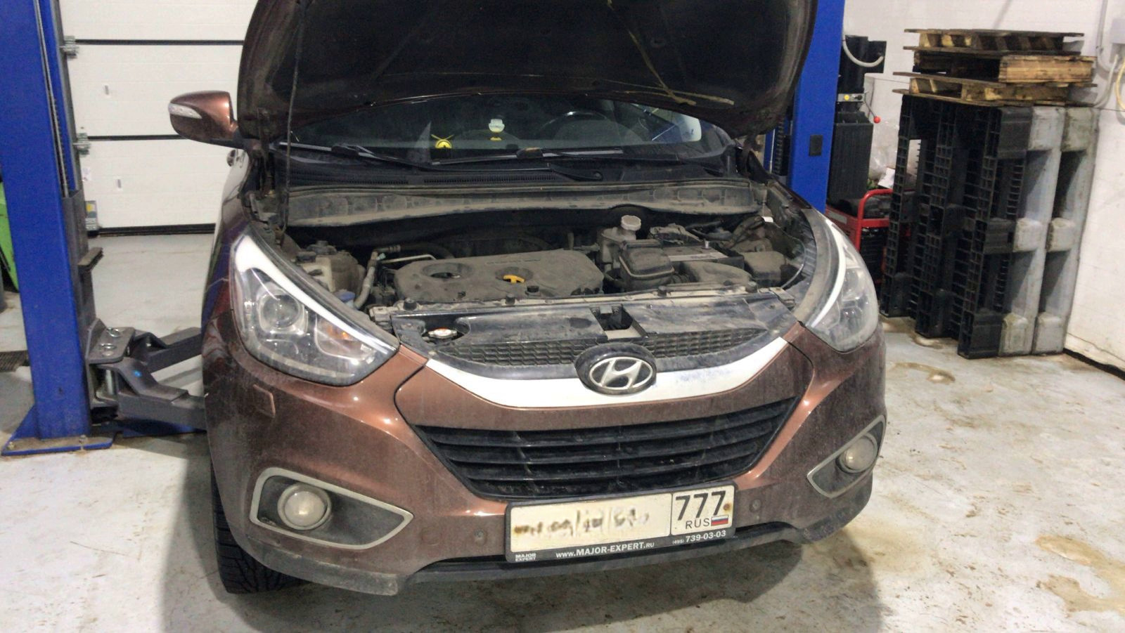 Двигатель Hyundai Tucson стучит на пробеге 146500 км — КарповМоторс на  DRIVE2