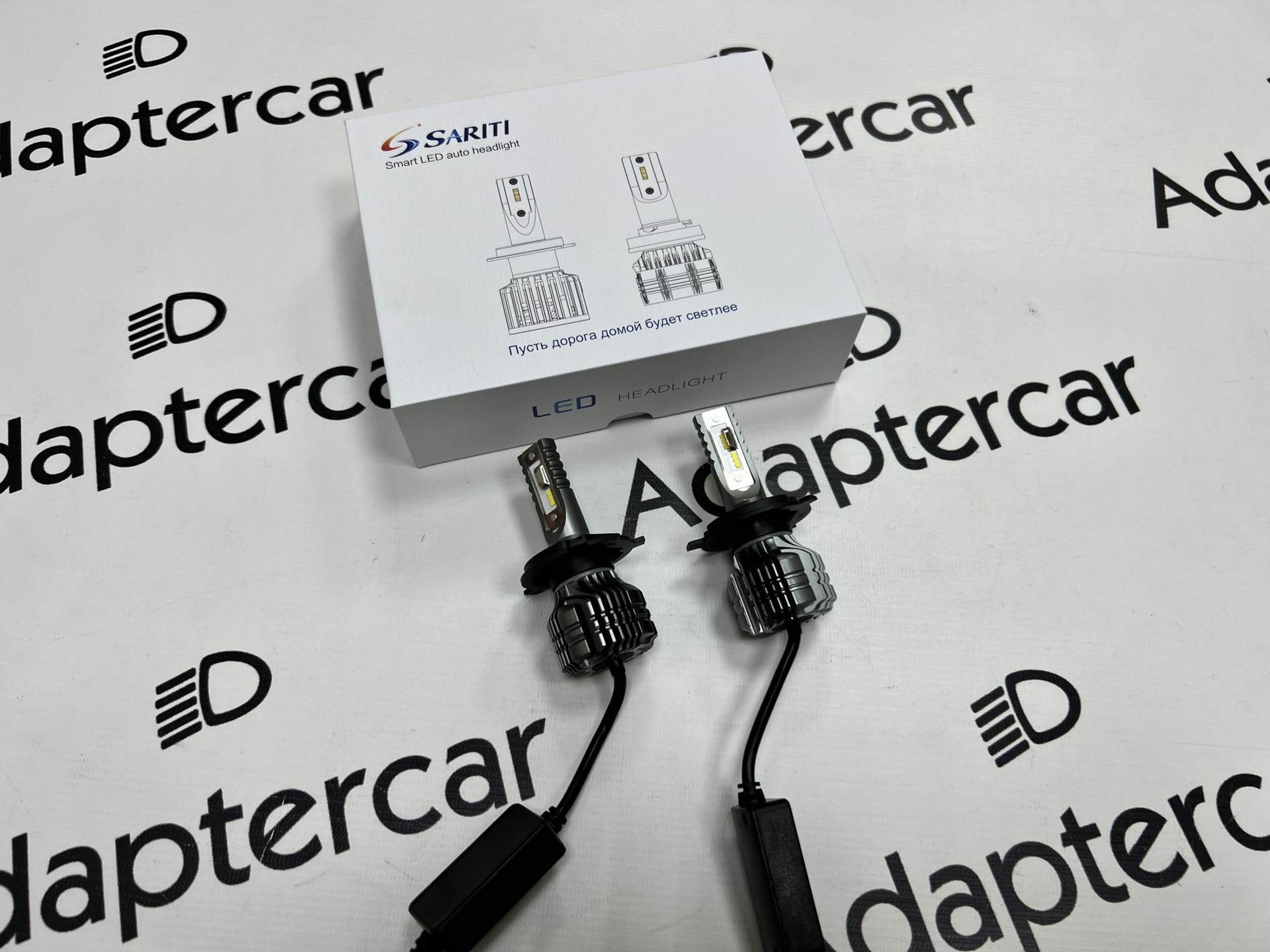 Светодиодные LED лампы Sariti F5 H4 6000K — Adaptercar на DRIVE2