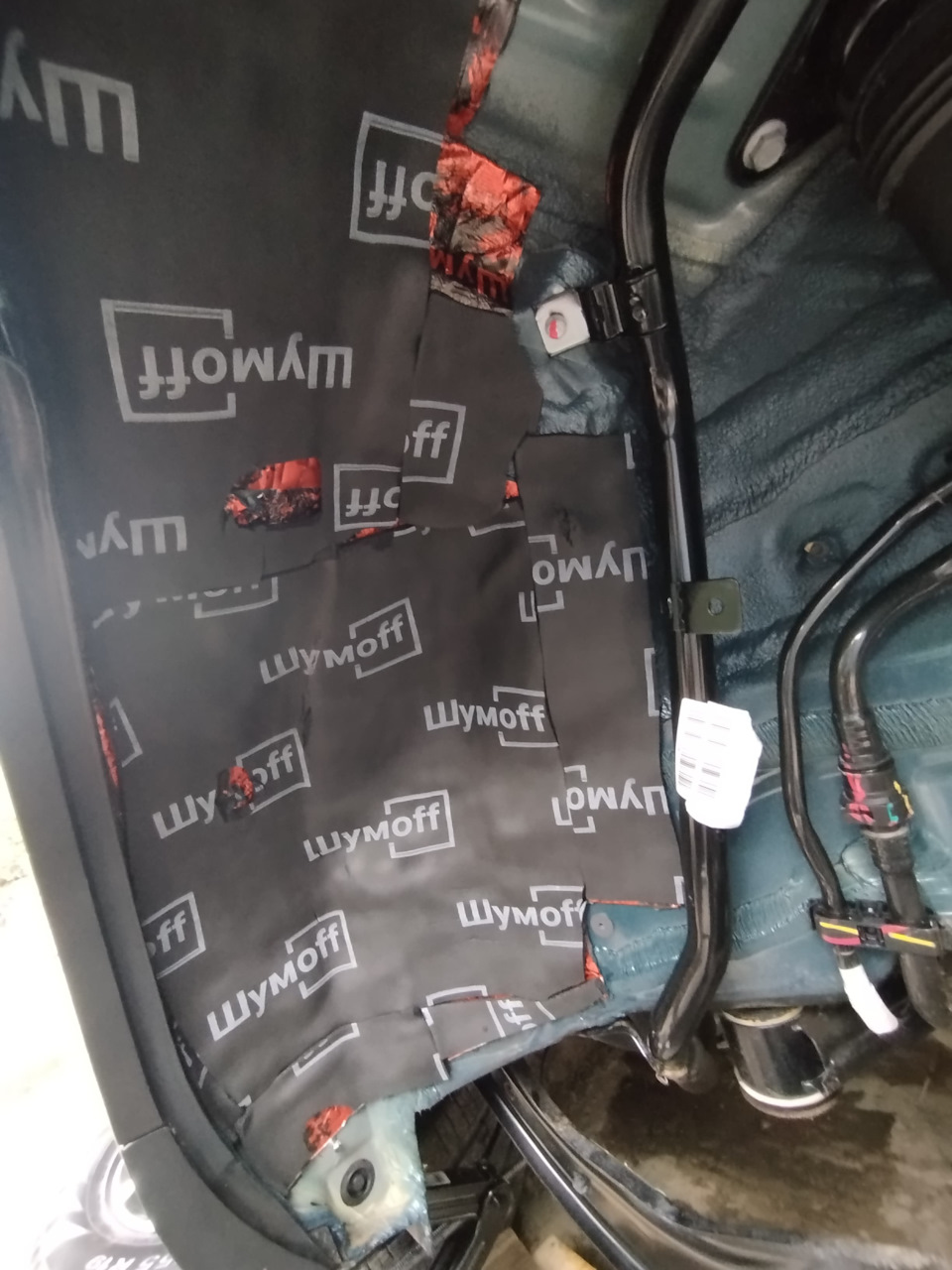 Задние арки 2 слой — Haval F7 (2G)