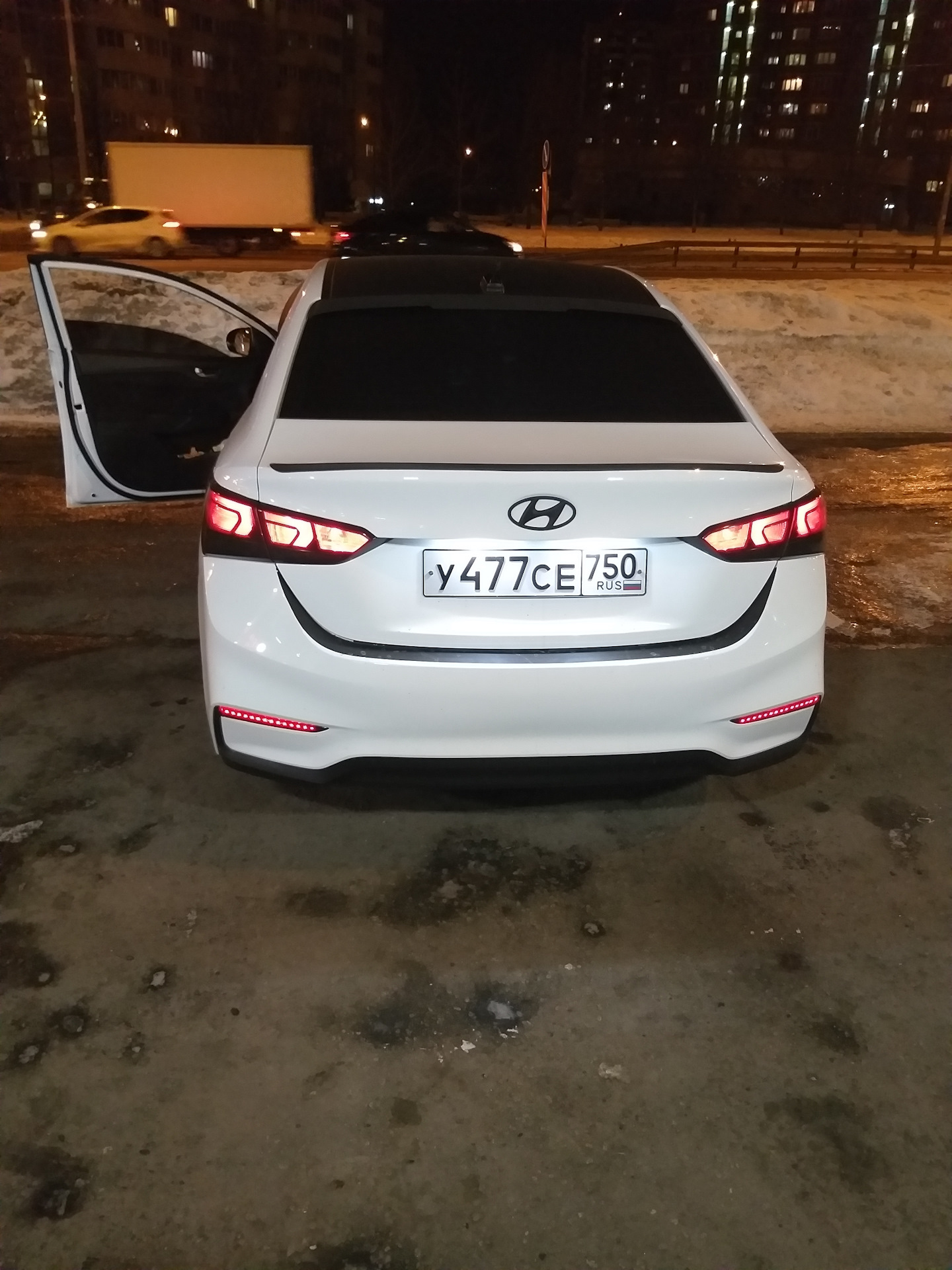 Габариты — Hyundai Solaris (2G), 1,6 л, 2018 года | другое | DRIVE2