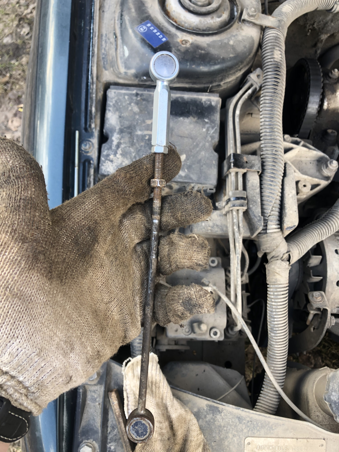 Тяги КПП BE3 — Peugeot 405, 1,9 л, 1991 года | запчасти | DRIVE2