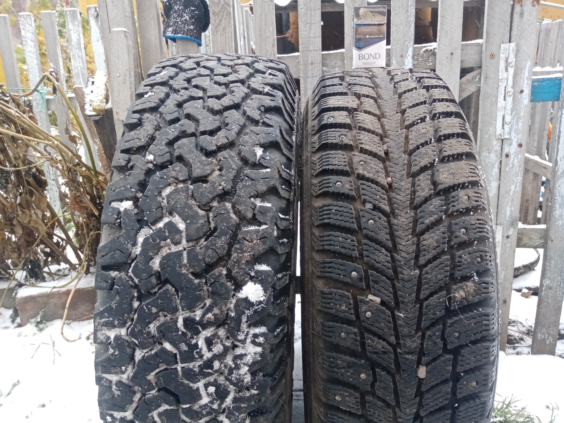 Переход на зимнюю резину, или BFGoodrich АТ не для зимы — Lada 4x4 3D ...