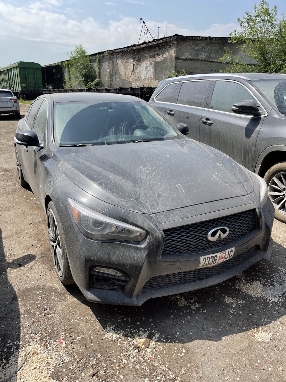 Первая встреча — Infiniti q50, 3 л, 2016 года | покупка машины | DRIVE2