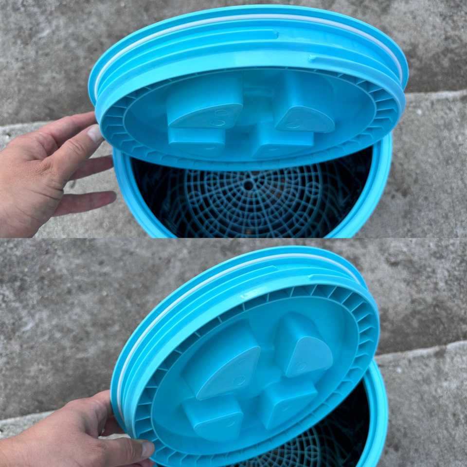 Shine Systems Bucket Set — ведро для мойки автомобиля c крышкой и  сепаратором, 20 л — Nissan Pathfinder (5G), 3,5 л, 2021 года | мойка |  DRIVE2