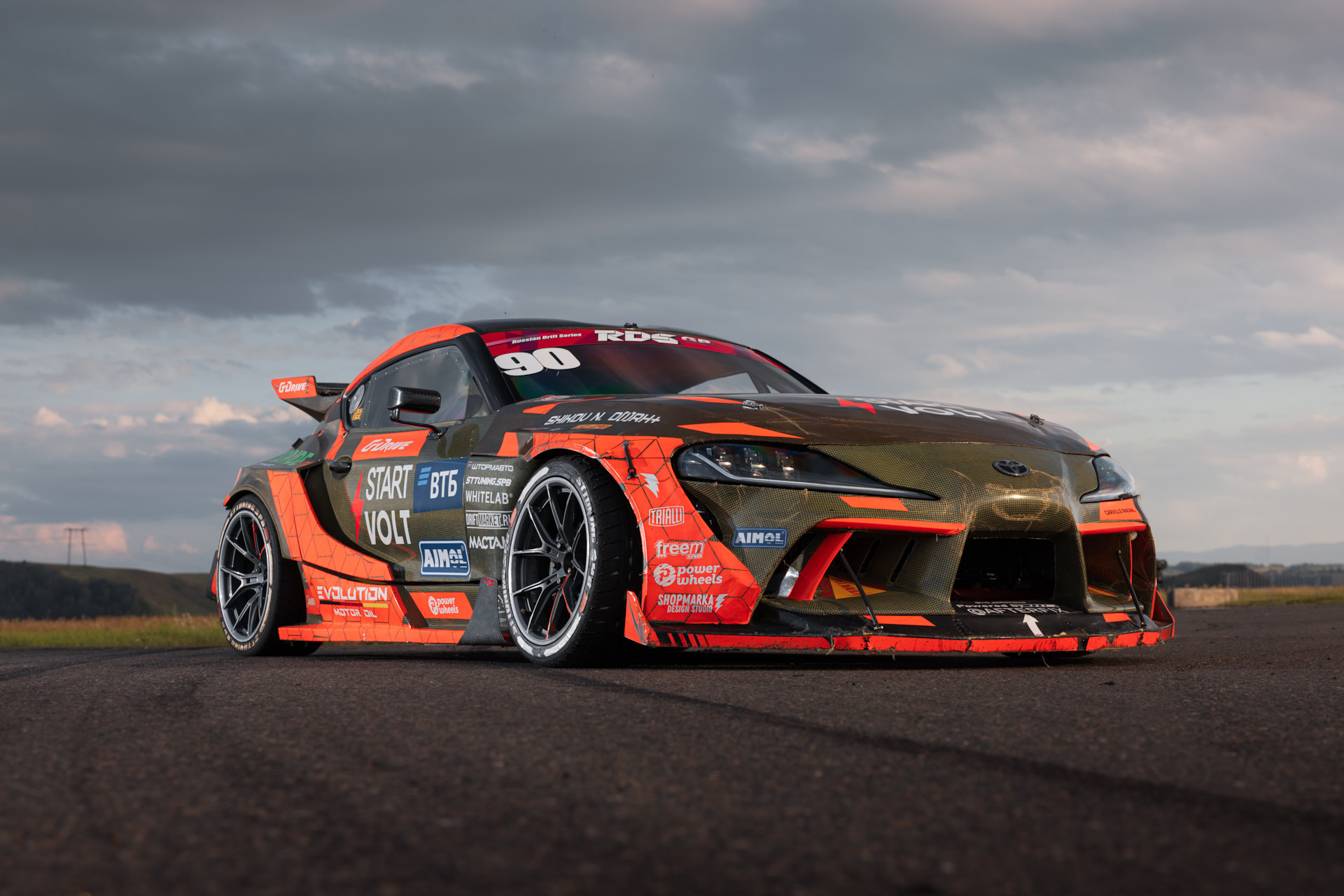 5 этап РДС ГП 2023 — Toyota Supra (90), 3,4 л, 2021 года | соревнования ...