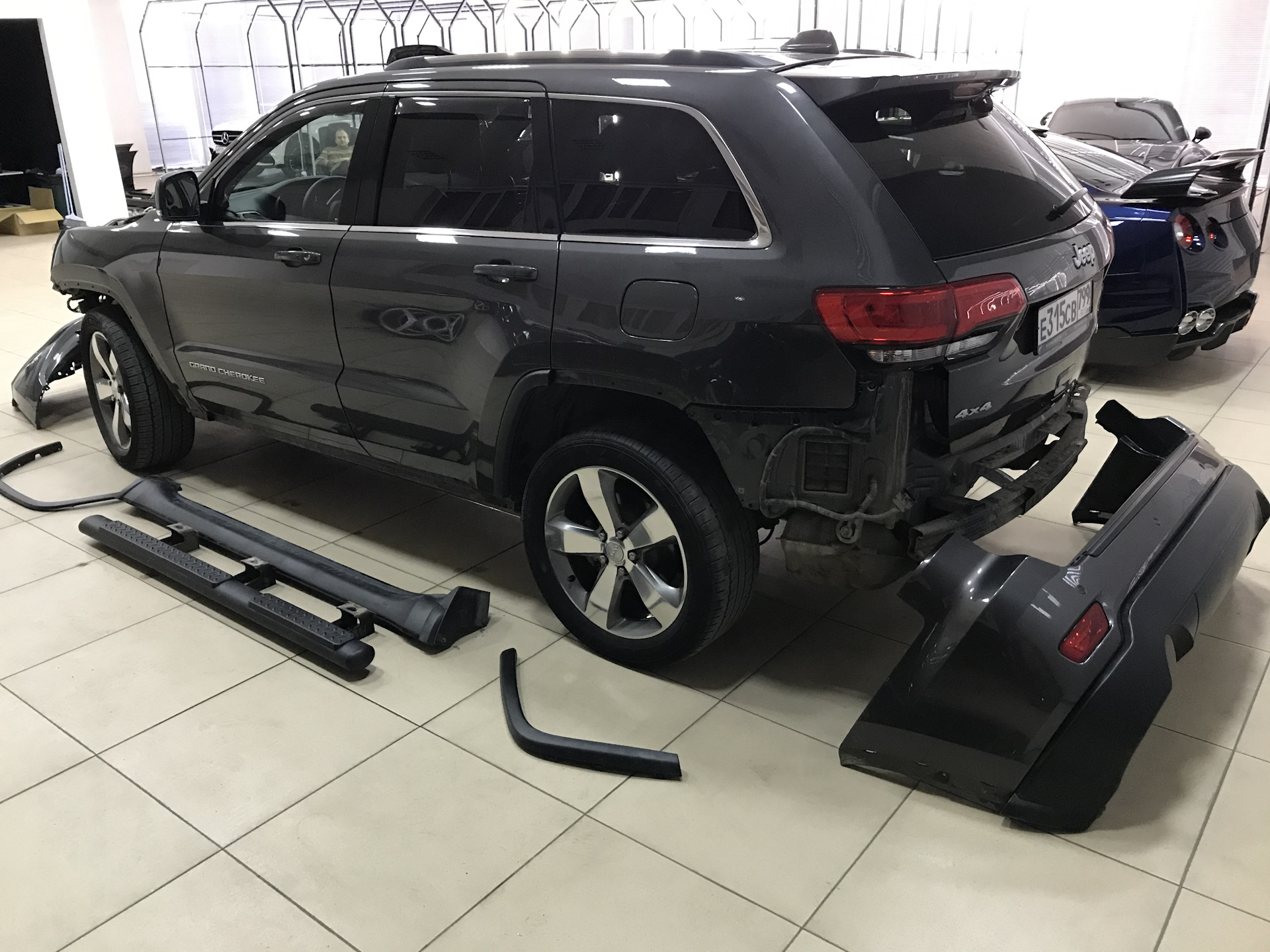 Рестайлинг проект на базе Jeep GC WK2 для Сони Темниковой — SCL GLOBAL ...
