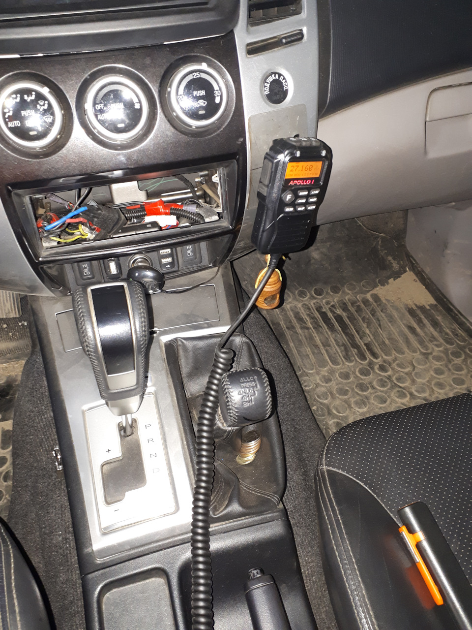Вот как то так в походе. — Mitsubishi Pajero Sport (2G)