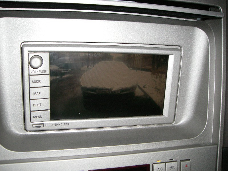 Установка камеры заднего вида — Lincoln Navigator (2G), 5,4 л, 2004 ...