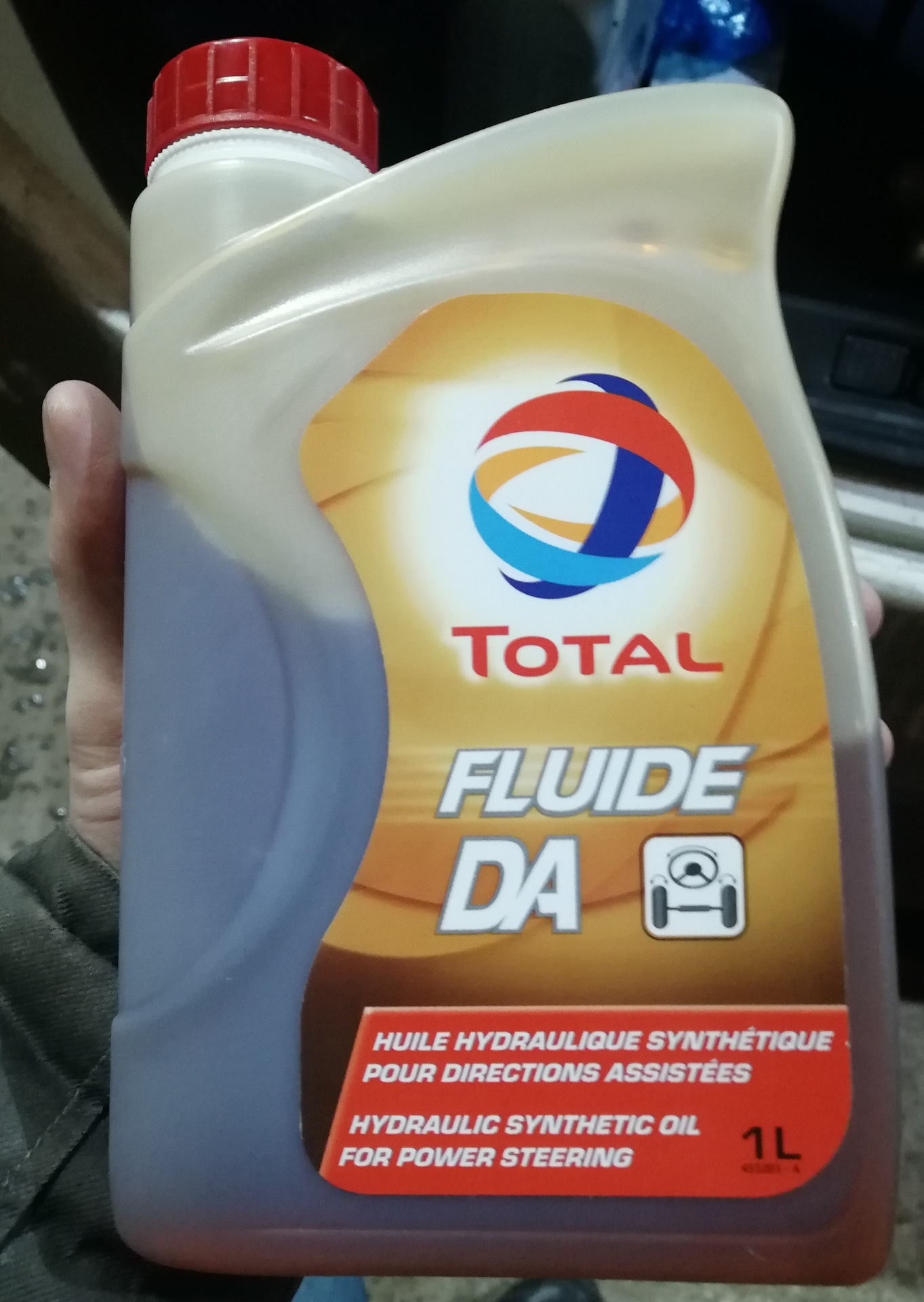 Fluide. Total fluide da (1 л). Гидравлическая жидкость total fluide da 1л 213756. Total fluide da артикул 166222.