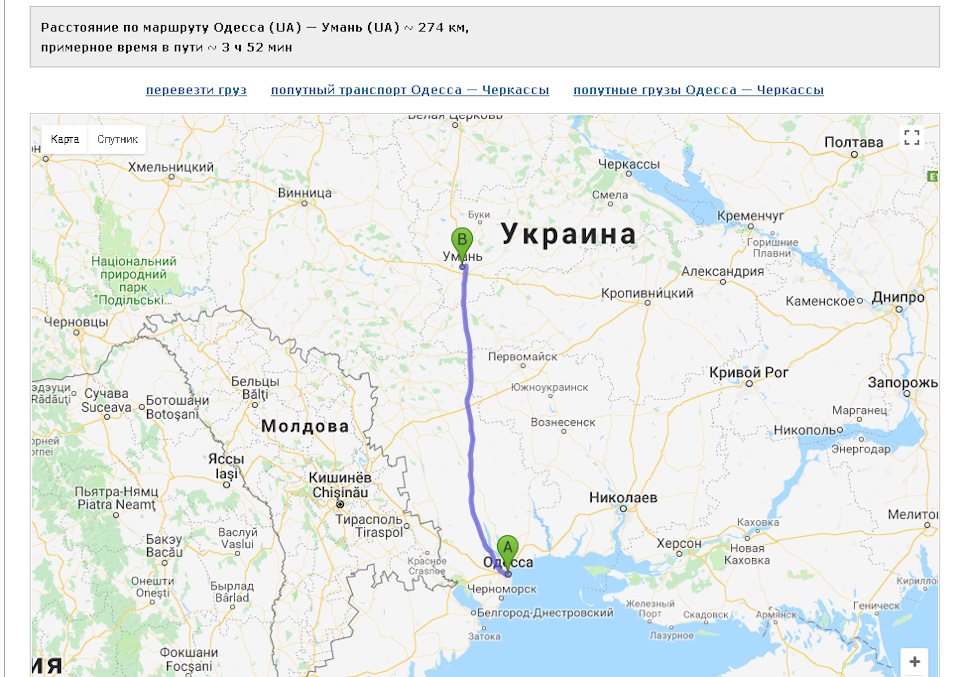 Умань на карте украины