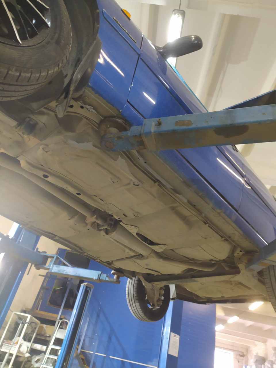 Защита картера и КПП дэу нексия — Daewoo Nexia (N150), 1,6 л, 2012 года ...