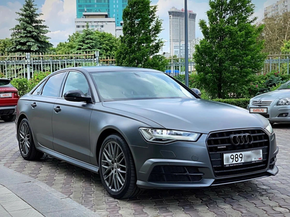 Audi a6 c6 матовая