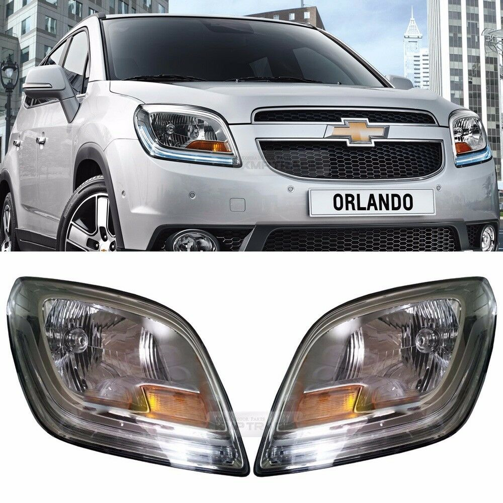 Передние LED фары Шевроле Орландо 2015-2018 Рестайлинг — Chevrolet Orlando  (1G), 1,8 л, 2014 года | стайлинг | DRIVE2