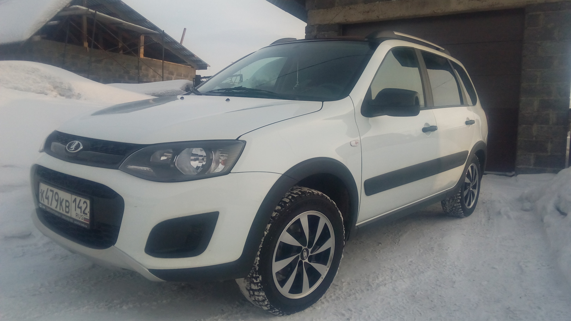 Lada Kalina Cross 1.6 бензиновый 2018 | Comfort Black line на DRIVE2