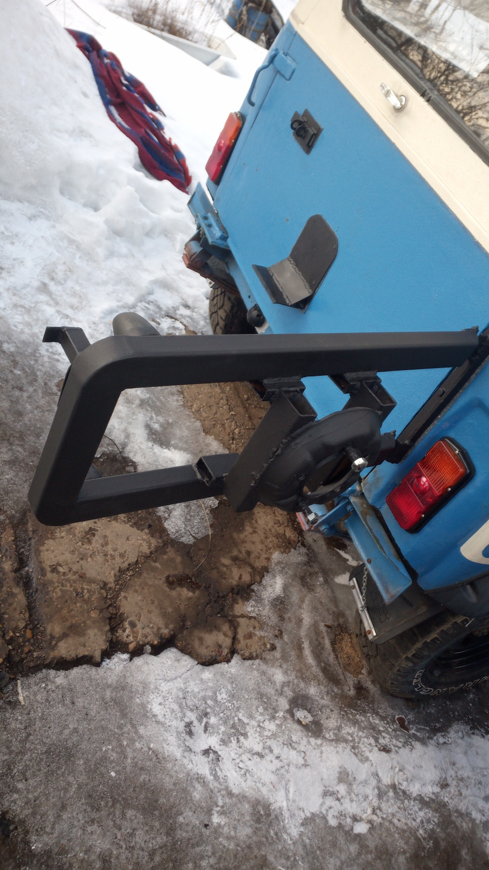 Photo from the logbook UAZ 3153