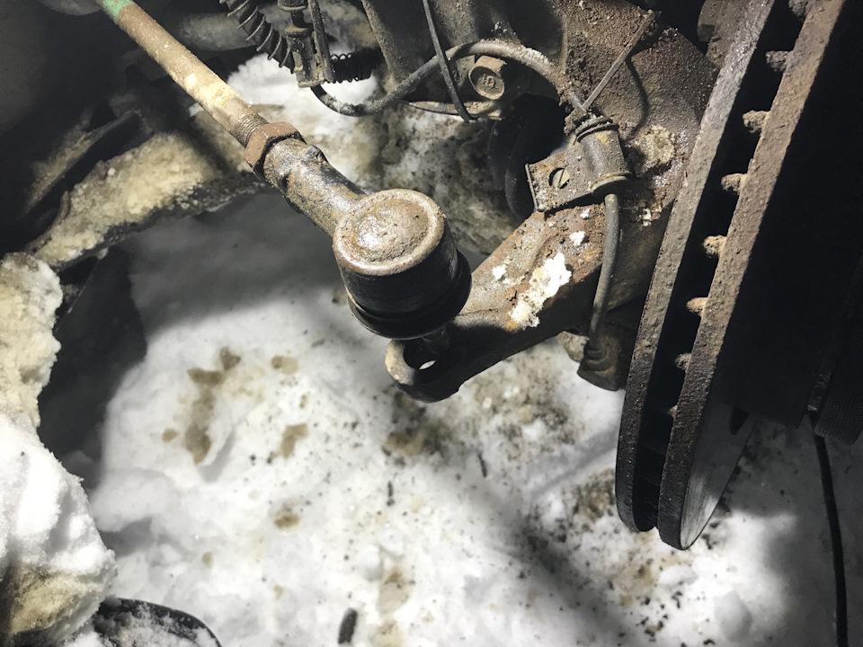 Замена рулевого наконечника — Hyundai Elantra (3G), 1,6 л, 2004 года ...