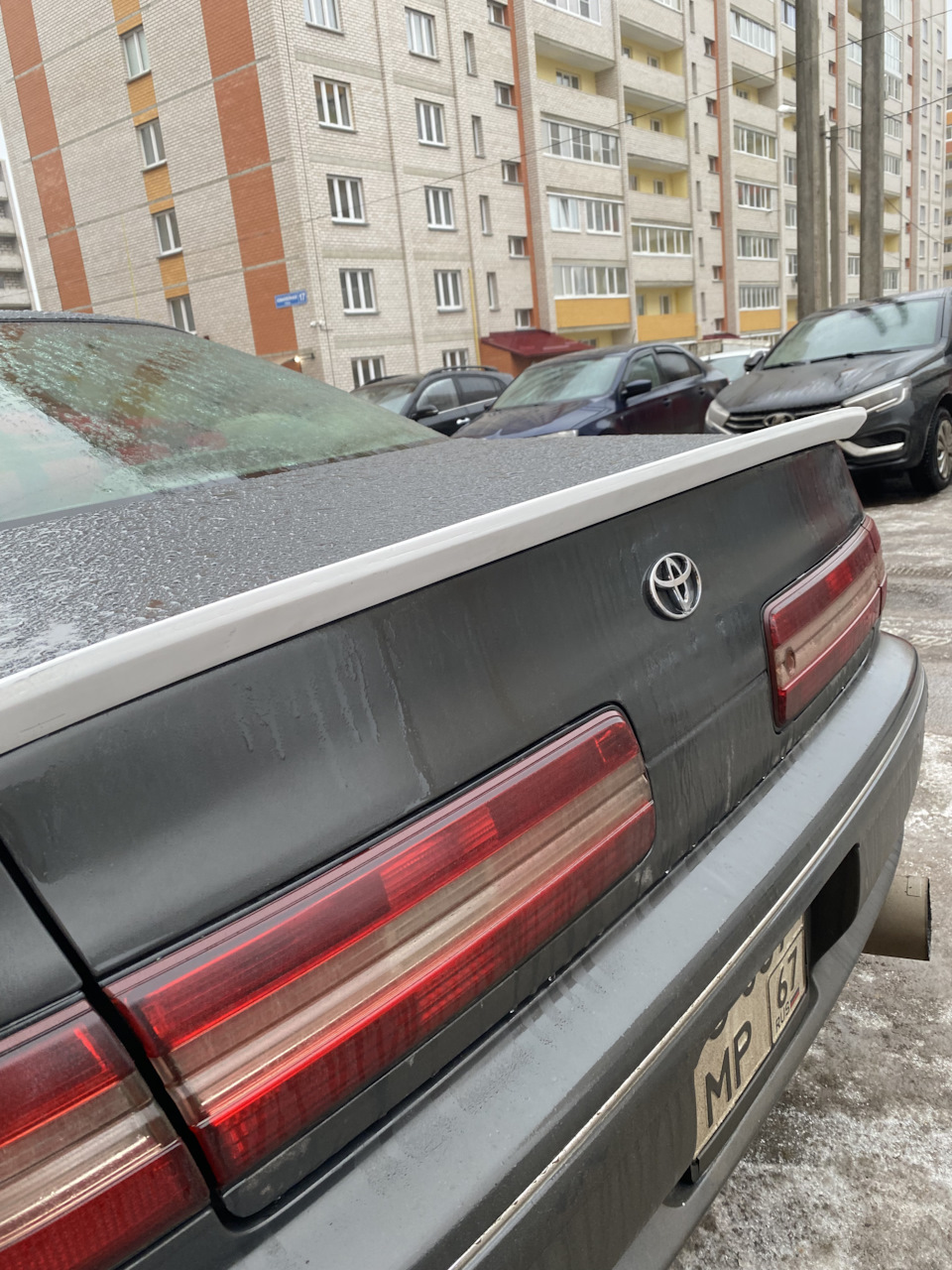 Слип спойлер — Toyota Mark II (100), 2 л, 1997 года | стайлинг | DRIVE2