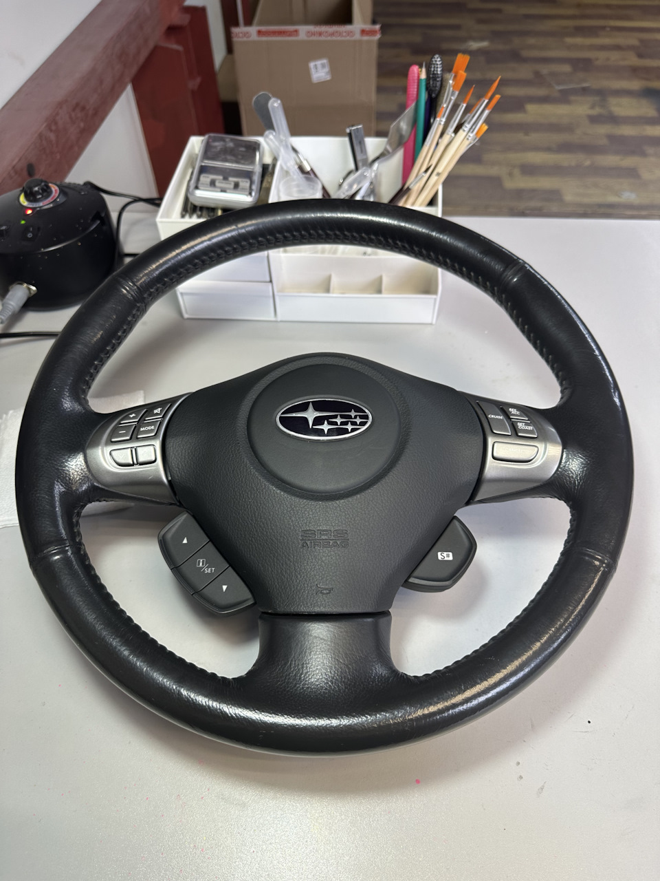 Переделка руля. — Subaru Legacy (BL/BP), 2 л, 2003 года | прикол | DRIVE2