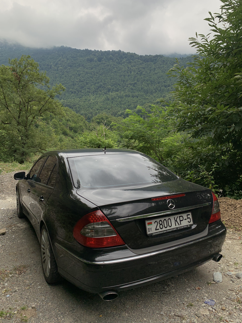 Поверка на прочность 2😀 — Mercedes-Benz E-class (W211), 3 л, 2008 года |  путешествие | DRIVE2