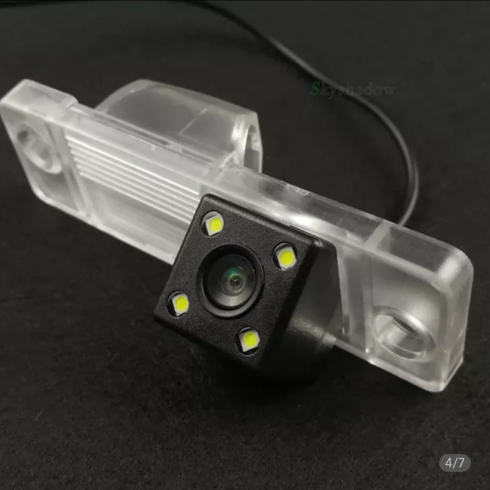 Камера в плафон подсветки номера — Opel Antara, 3 л, 2012 года ...