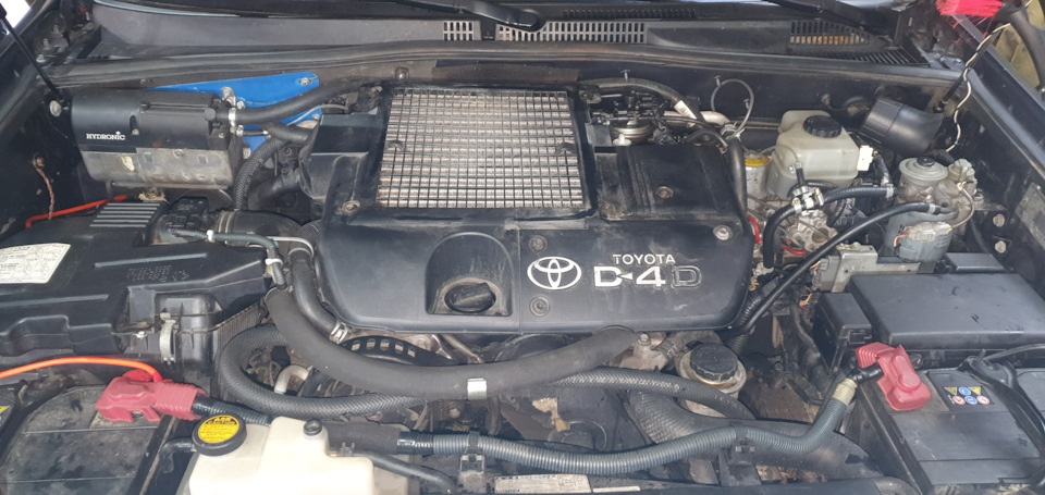 Удаление ЕГР — Toyota Land Cruiser Prado 120-series, 3 л, 2005 года ...