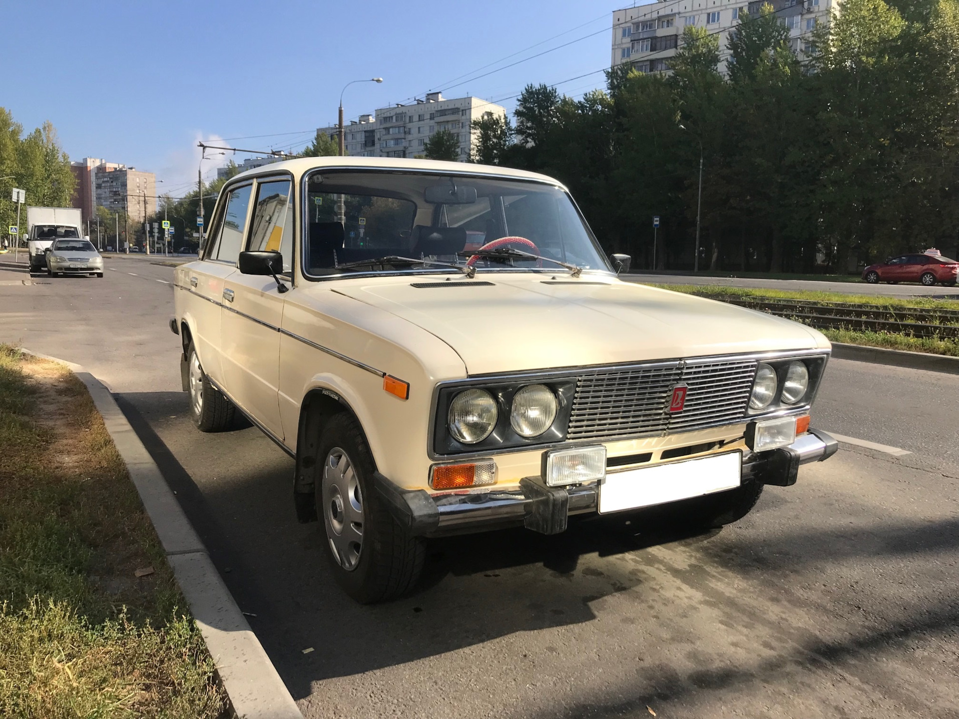 Противотуманные фары на ВАЗ 2106 — Lada 21063, 1,3 л, 1989 года |  аксессуары | DRIVE2