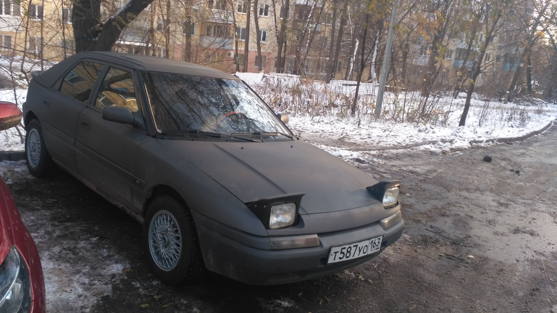 Mazda 323 IV 1.6 бензиновый 1993 | F BG Графитовый Раптор на DRIVE2