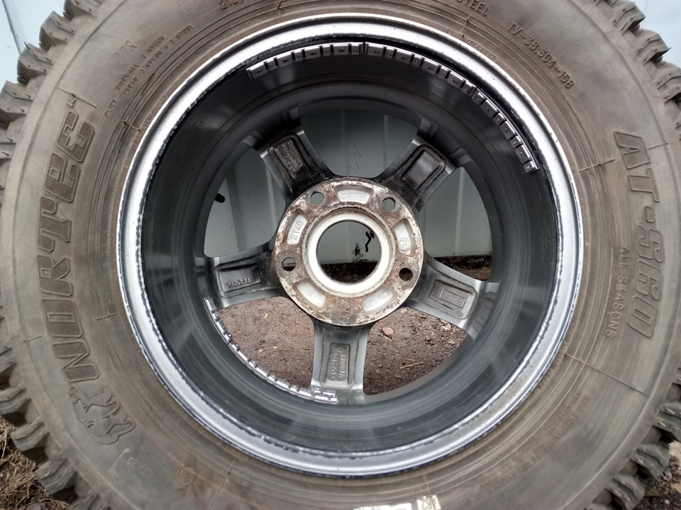 Резина Nortec AT-560, попытка отбалансировать после 300 км пробега ...