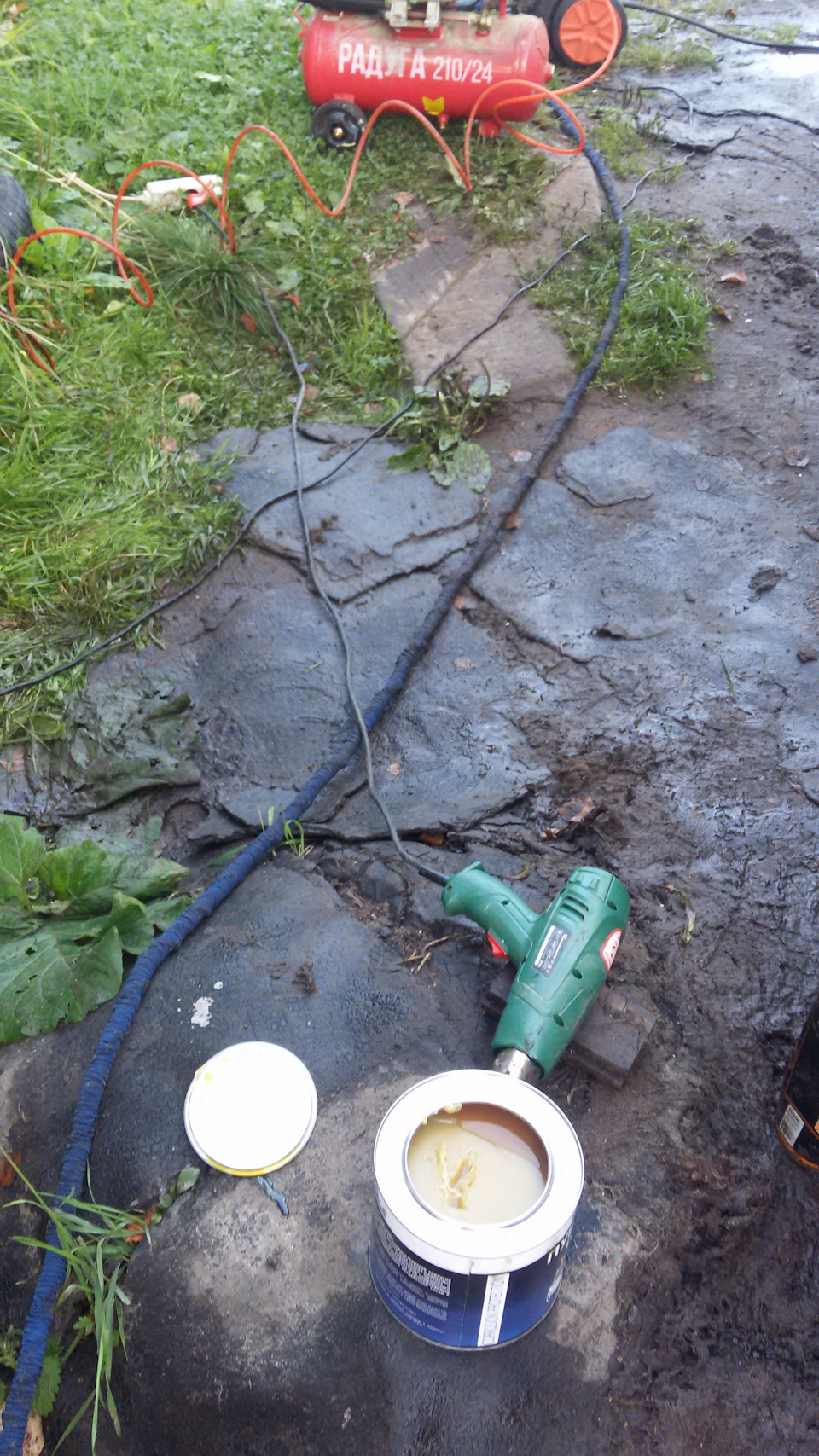 Антикор днища Гранта 2019 год — Lada Гранта, 1,6 л, 2013 года | своими ...