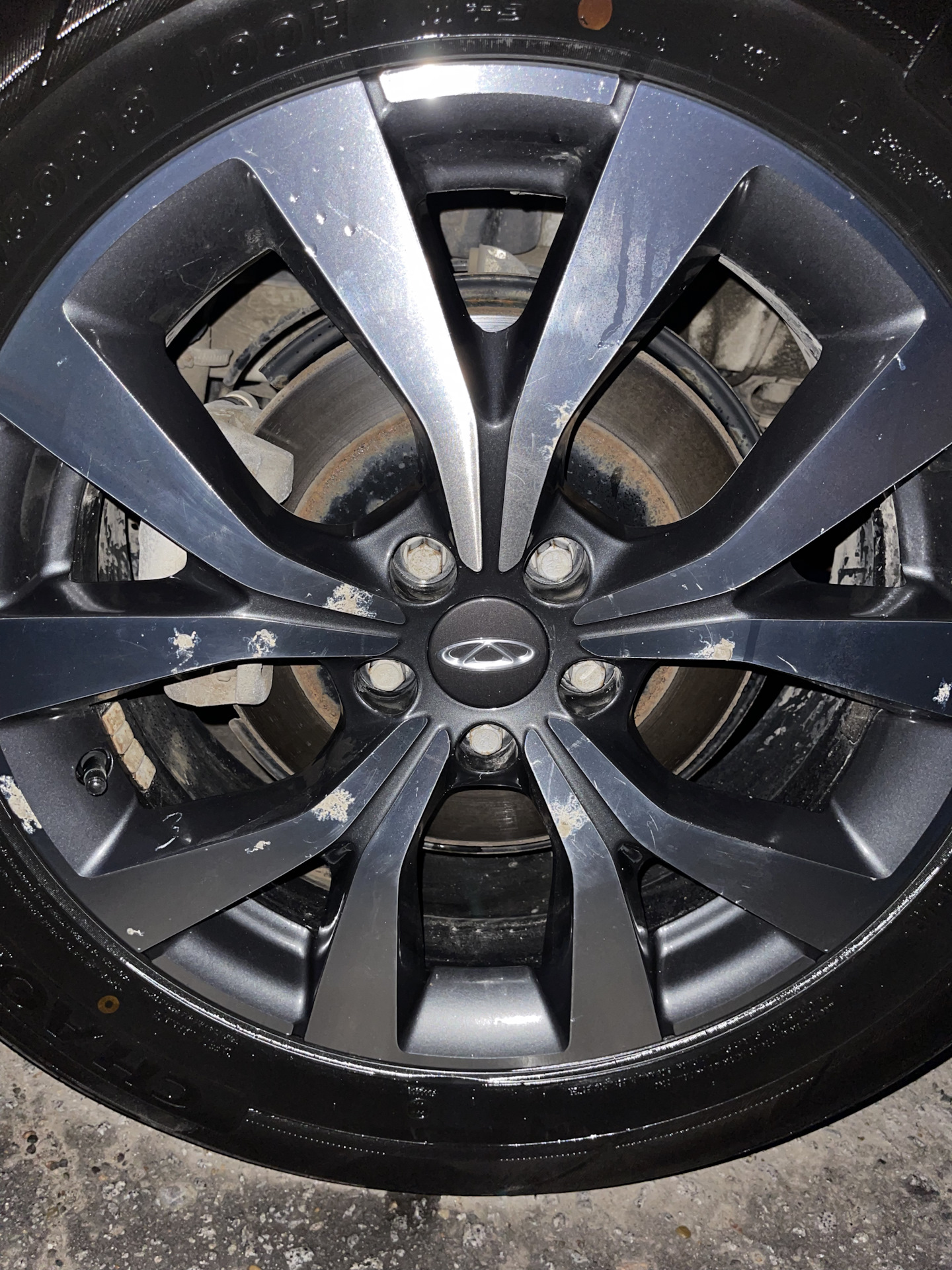Диски облазят — Chery Tiggo 7 Pro, 1,5 л, 2021 года | колёсные диски ...