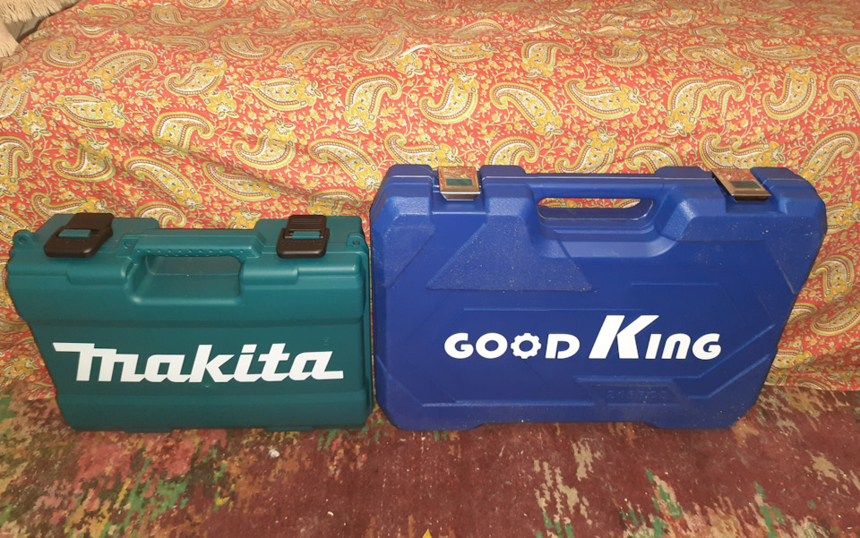 Шуроповёрт MAKITA DF333 и набор инструментов Good King на 216 предметов ...