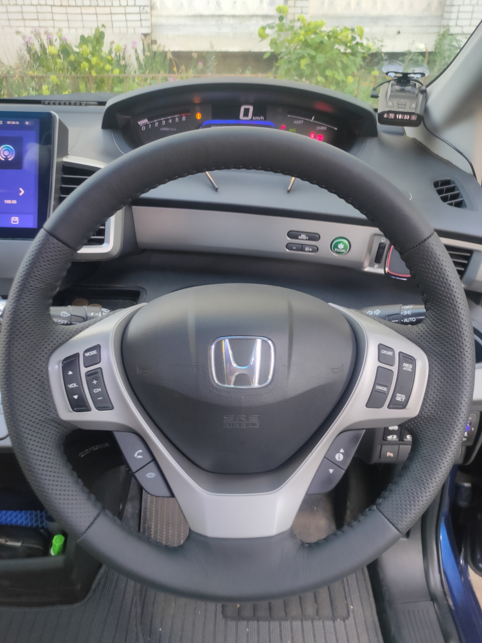 ПЕРЕТЯЖКА РУЛЯ — Honda Freed (1G), 1,5 л, 2012 года | аксессуары | DRIVE2