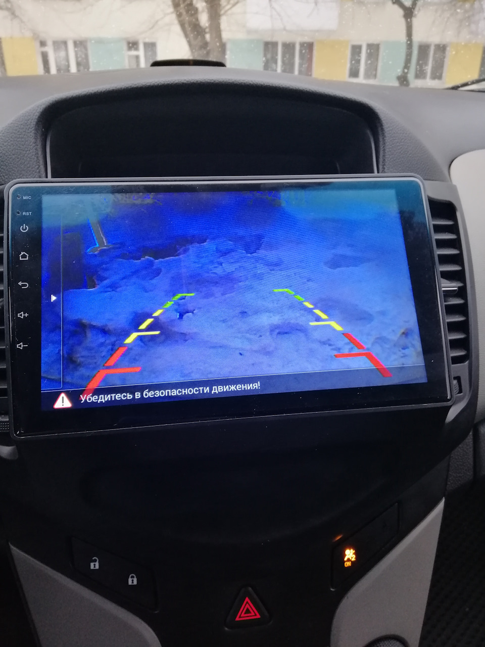 Камера заднего вида — Chevrolet Cruze (1G), 1,6 л, 2012 года ...