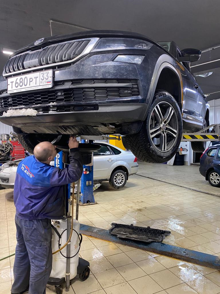 ТОшка+масло в ДСГ — Skoda Kodiaq (1G), 2 л, 2019 года | плановое ТО ...