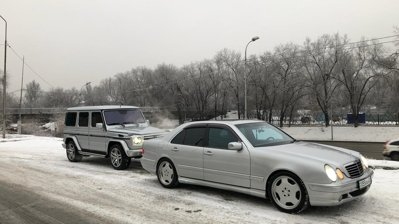 Mercedes-Benz E 55 AMG (W210) 5.5 бензиновый 2002 | Моя маленькая мечта на  DRIVE2