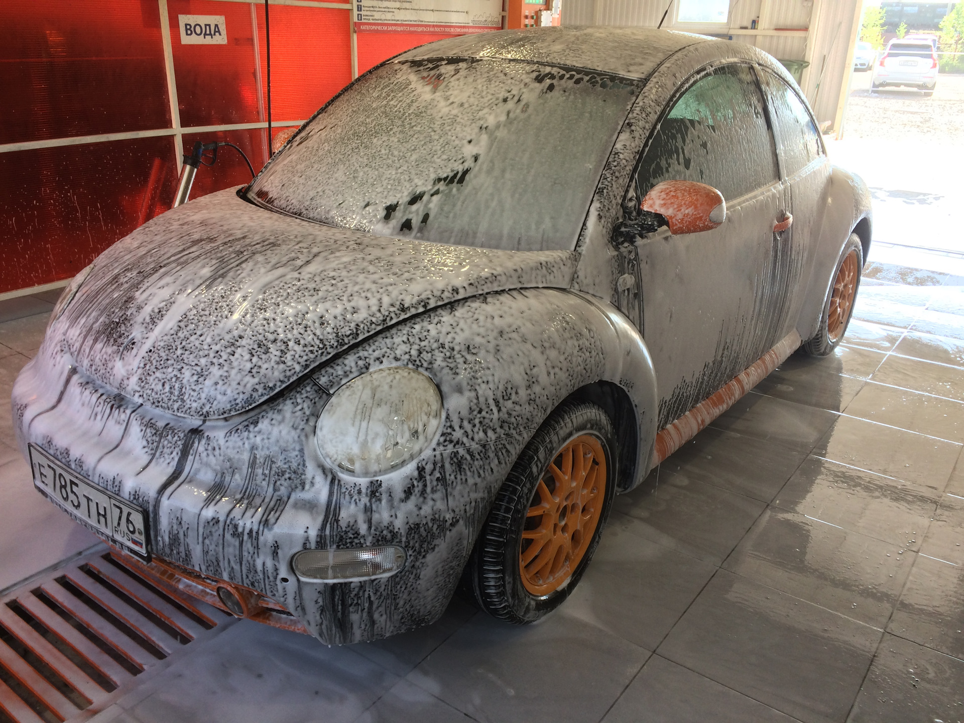 Хм вроде не плохо получилось Volkswagen New Beetle 2 л 1999 года фотография DRIVE2