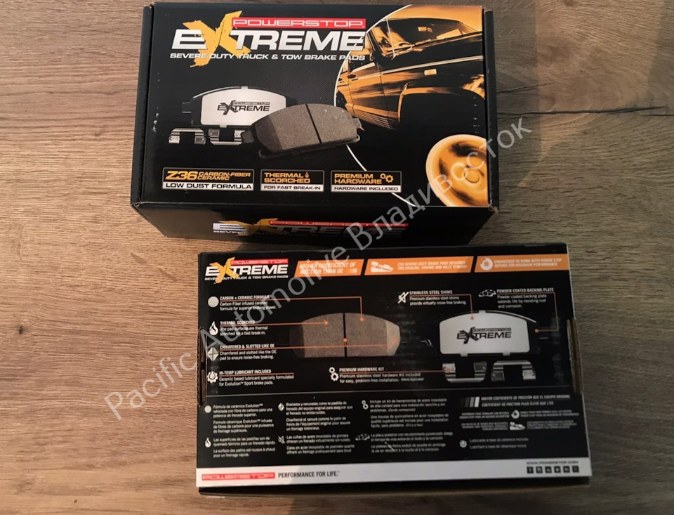 Тормозные колодки керамические Land Cruiser Prado на Toyota FJ Cruiser ...
