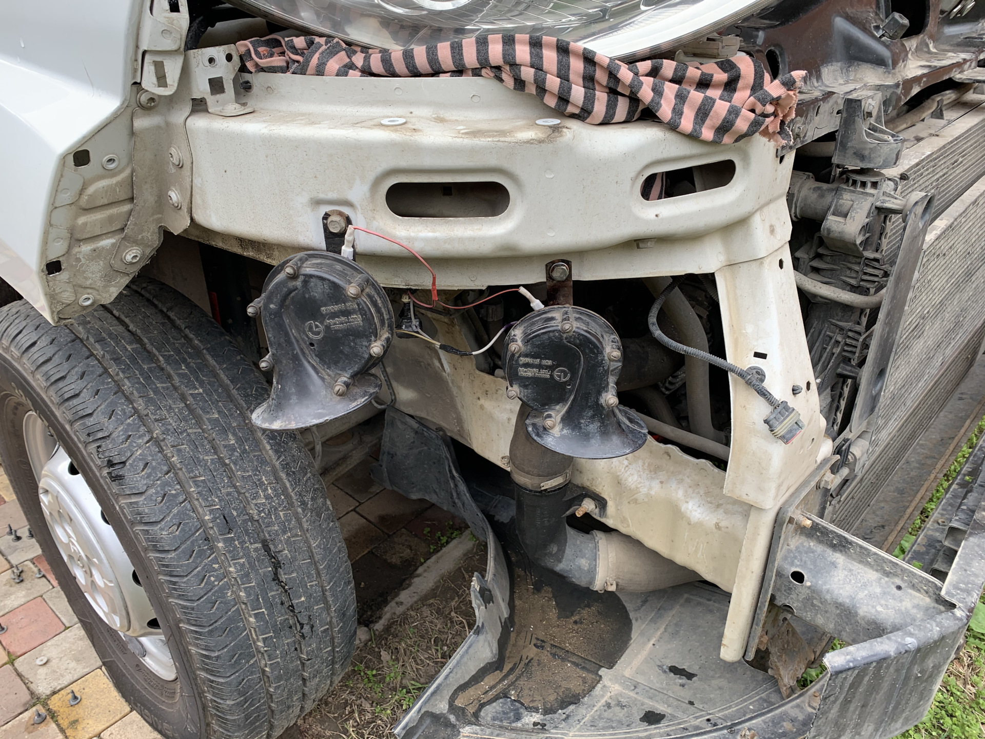 Клаксон от Волги — Peugeot Boxer (2G), 2,2 л, 2008 года | аксессуары ...