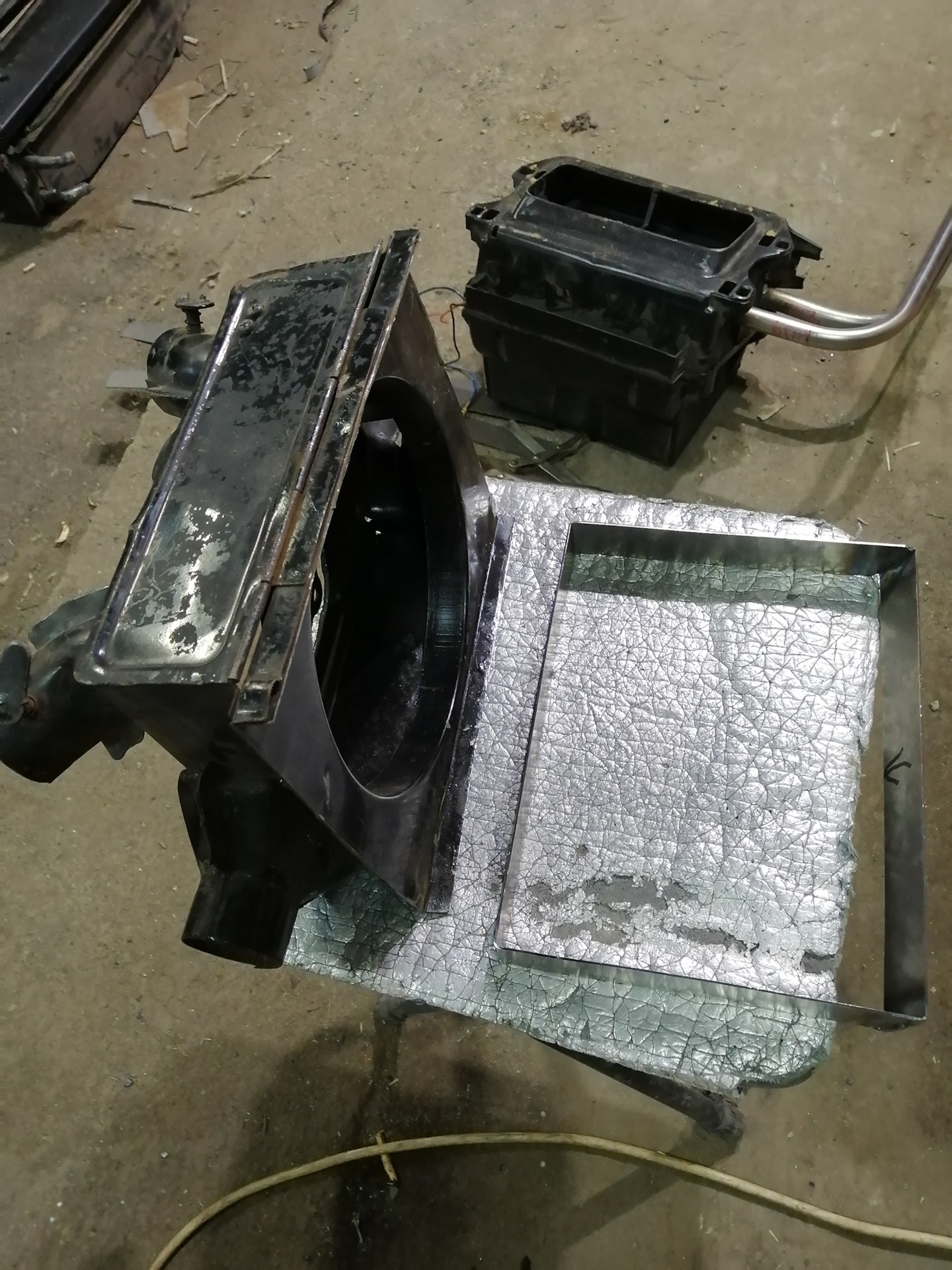 Печка на Уаз 469 от ВАЗ 06 — УАЗ 31514, 2,7 л, 1997 года | своими ...