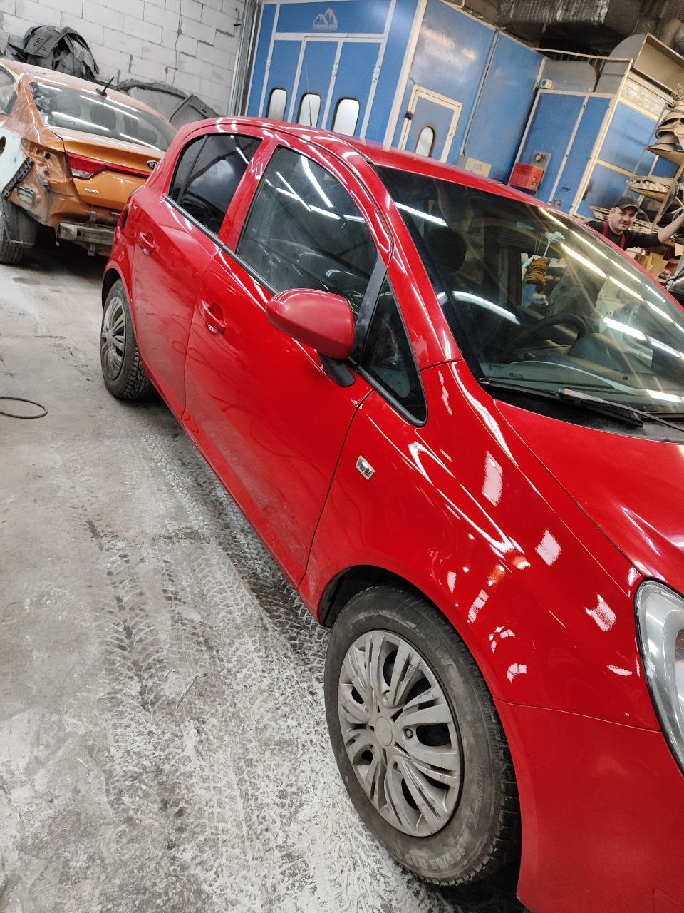 Покраска — Opel Corsa D, 1,4 л, 2008 года | кузовной ремонт | DRIVE2