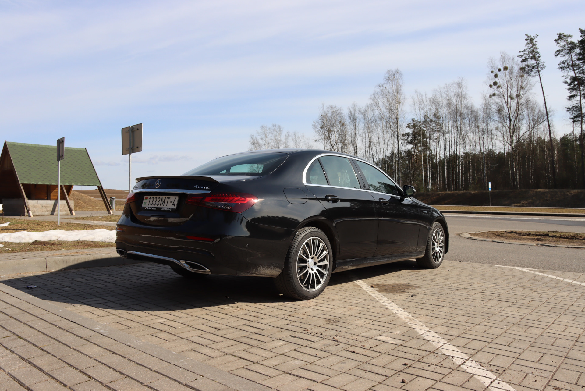 Задний спойлер на Мерседес w213 ! Подходит и на дорест! — DRIVE2