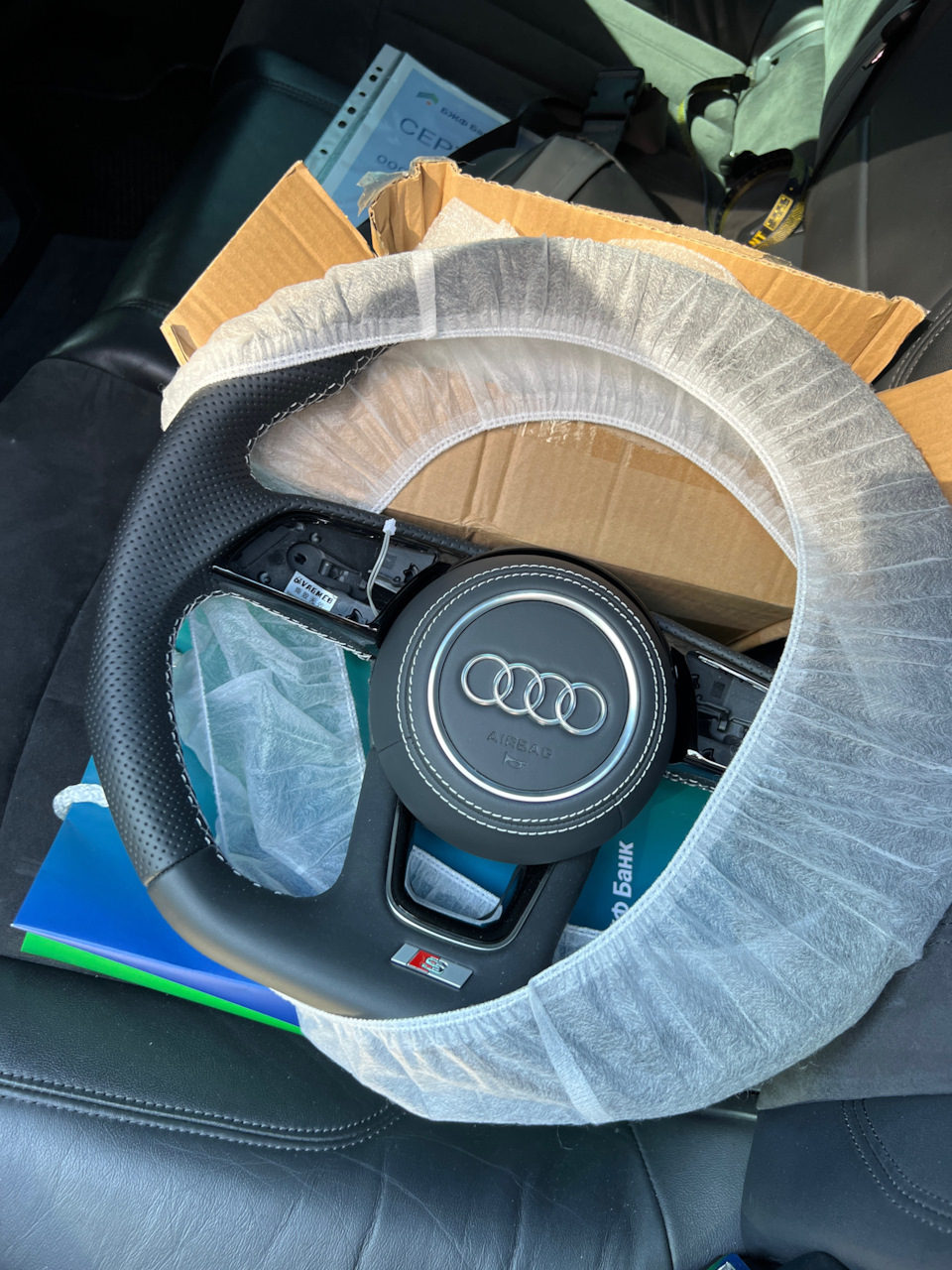 Новый руль и обновления ММI — Audi A4 (B9), 2 л, 2016 года | другое ...