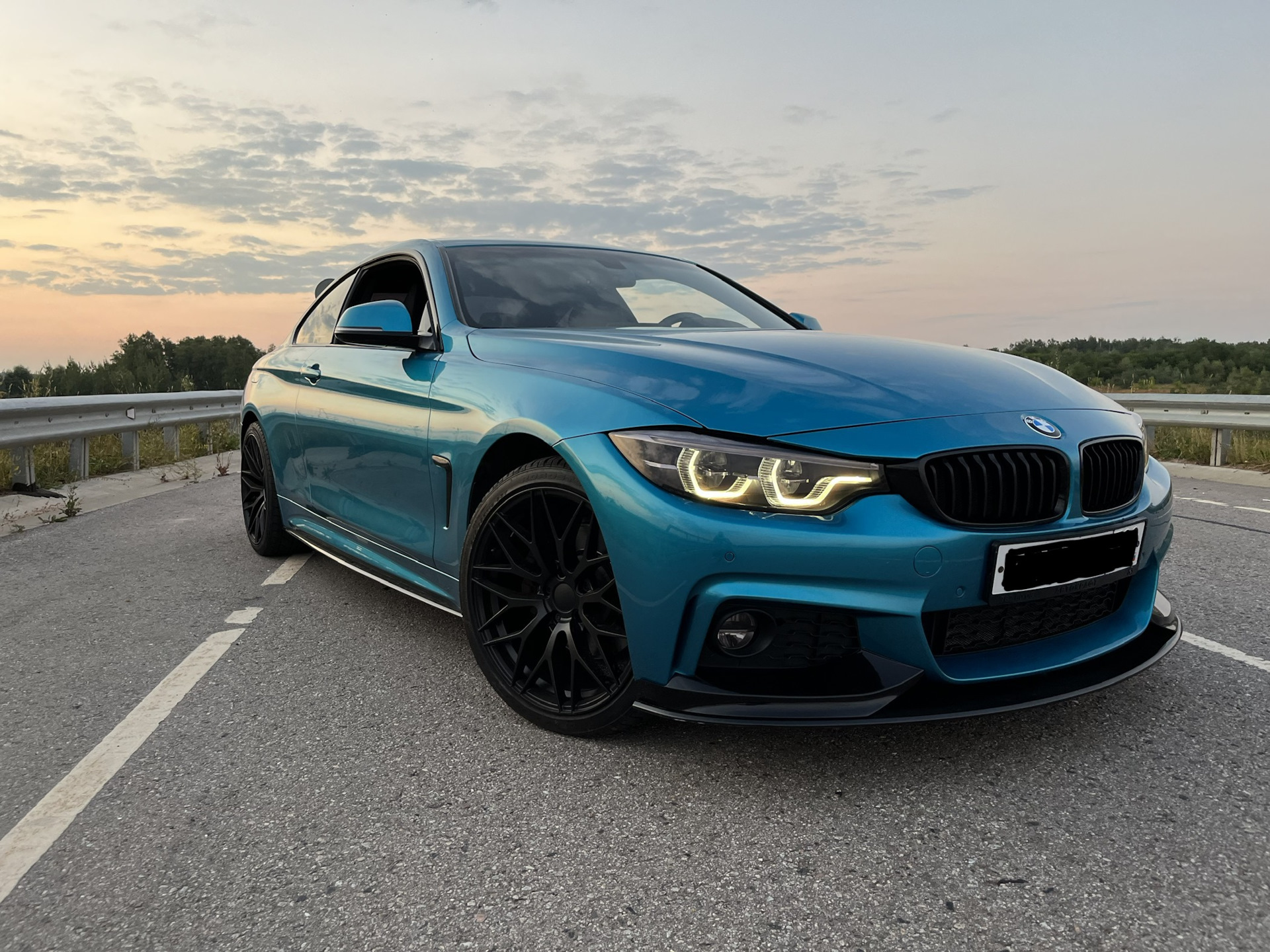 BMW 4 f32 черная