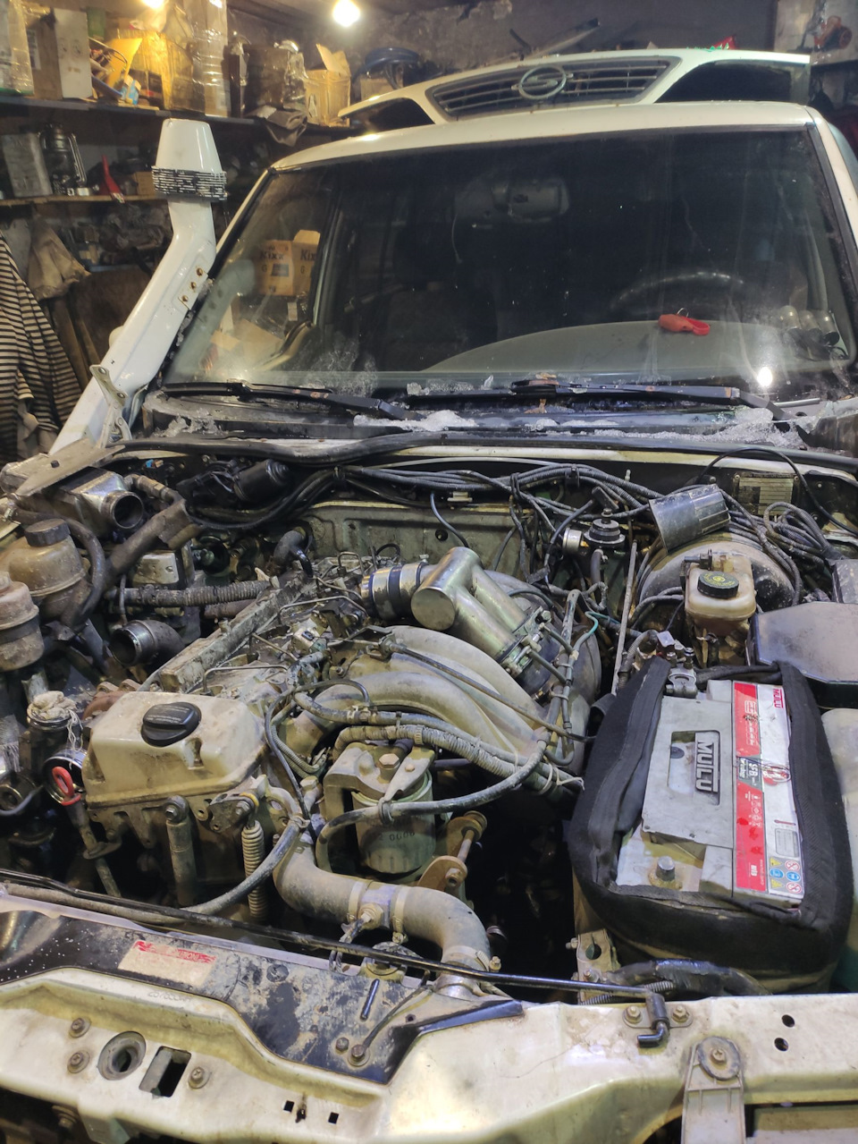 Приступим к замене шатунов — SsangYong Musso, 3 л, 2001 года | своими ...